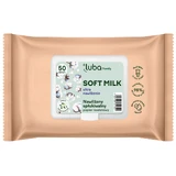 Luba Eco Family, hârtie igienică umezită, lapte moale, 50 bucăți