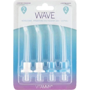 Vitammy Wave Сменные ручки для зубного душа 1×4 шт, сменные насадки для зубного душа