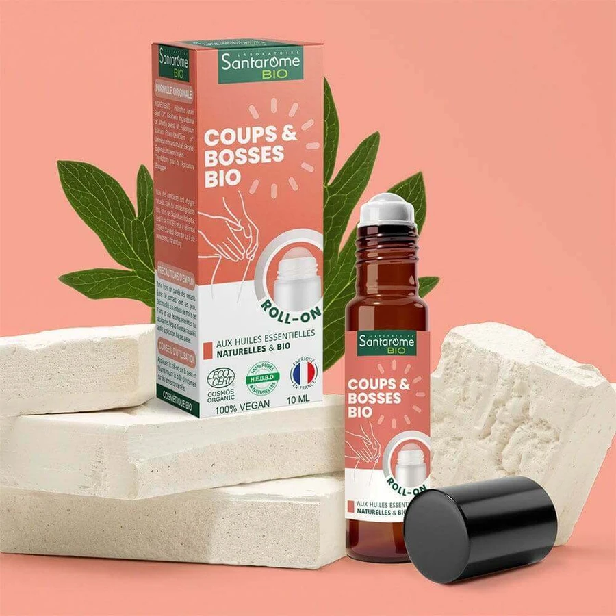 Santarome Roll-On Organic Bumps and Bruises With Essential Oils 10ml: цены и характеристики