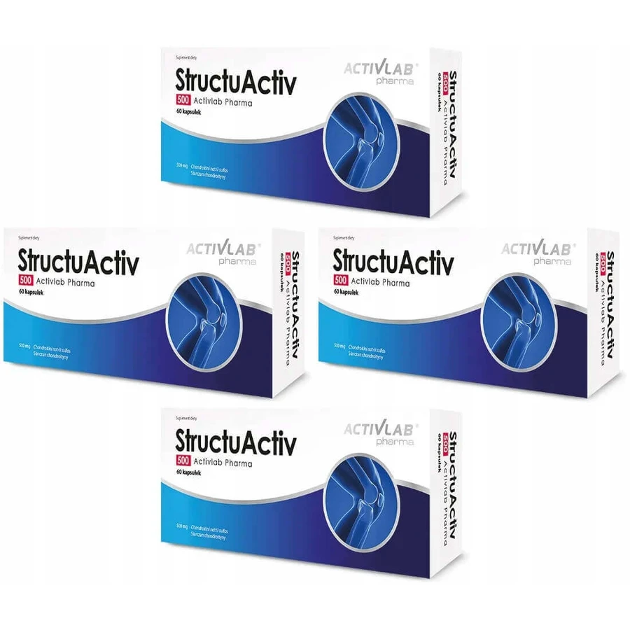 СтруктуАктив 500 Activlab Pharma StructuActiv 4 шт. x 60 капсул: цены и характеристики