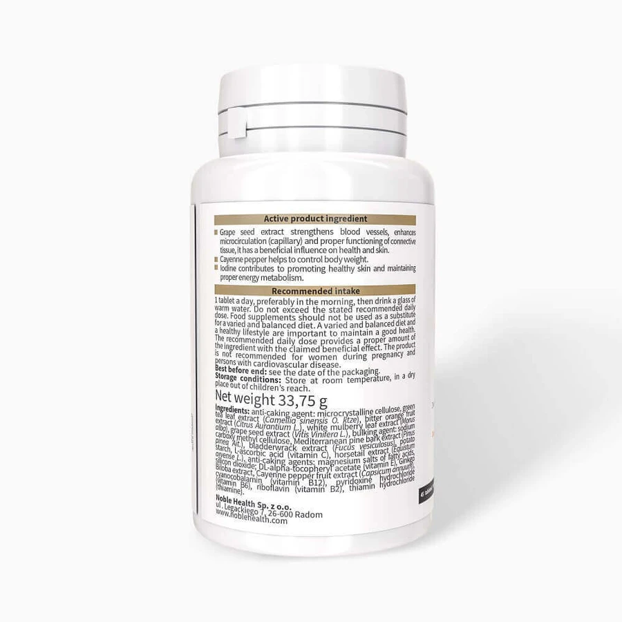Noble Health Get Slim Cellulite, 30 капсул: цены и характеристики