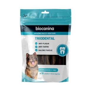 Жувальні смужки Biocanine x15 Triodental для собак малих порід 5-10 кг 10 кг