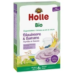 Holle Bio terci de orez, afine și banane cu lapte de capră, fără gluten, de la 6 luni, 200 g: цены и характеристики