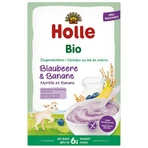 Holle Bio terci de orez, afine și banane cu lapte de capră, fără gluten, de la 6 luni, 200 g: цены и характеристики