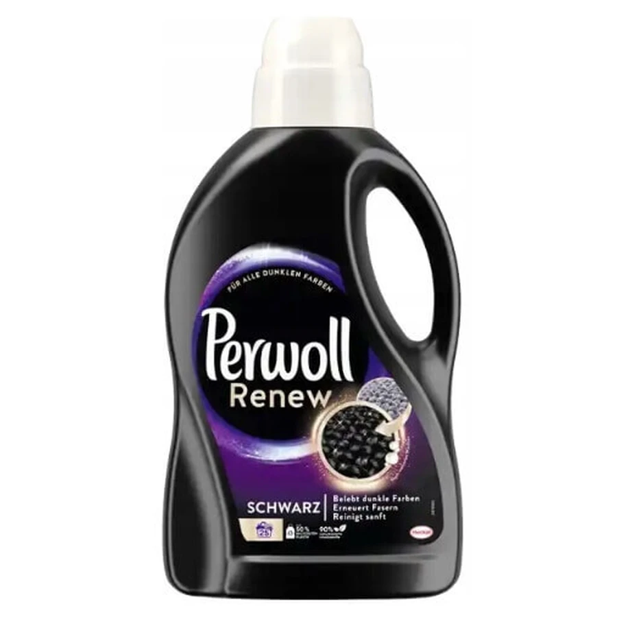 Рідина для прання Perwoll Renew Black, 25 прань, 1,375 л: ціни та характеристики