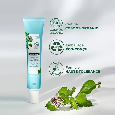 Klorane Aquatic Mint Purity Cream Bio 40 мл: ціни та характеристики