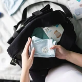 BabyOno, дорожня сумка для мами, чорна