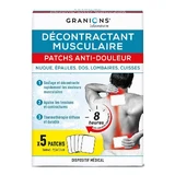 Мышечные пластыри Granions Muscle Relaxing Pain Relief Plasters Thermotherapy x5