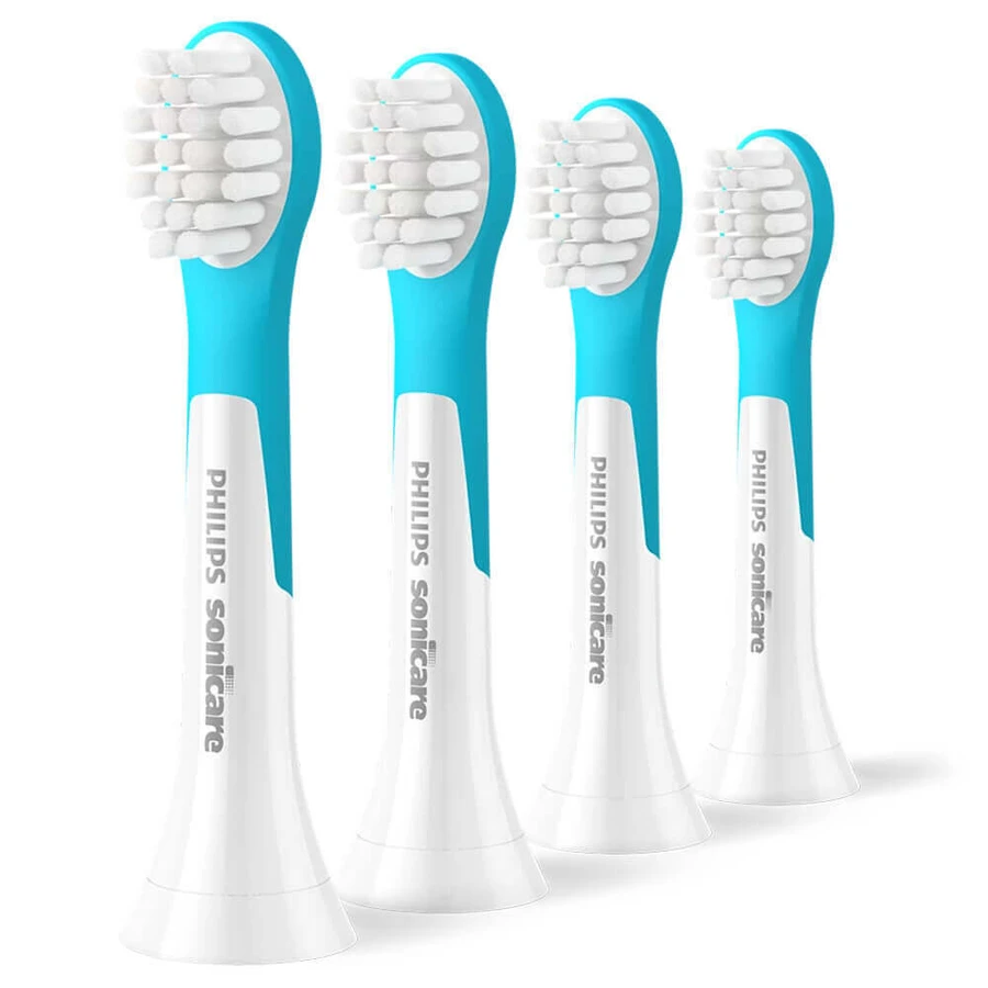 Philips, сменные насадки для звуковой зубной щетки Sonicare For Kids 3+, от 3 лет, 4 шт.: цены и характеристики