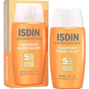 SPF50 PA++++ Fusion Fusion Water Magic Glow Освітлюючий сонцезахисний крем SPF50, 50 мл, Isdin