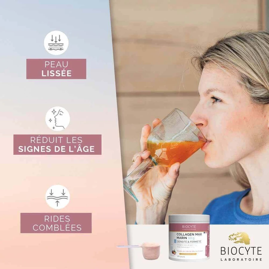 Антивіковий колаген Biocyte Maxi Marin зі смаком маракуї 210г: ціни та характеристики