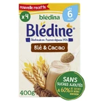 Сухая безмолочная каша Bledine Пшеница и какао, для детей с 6 месяцев, 400 г: цены и характеристики