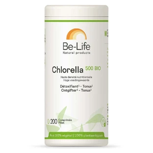 Be-Life Хлорела 500 Біо 200 таблеток