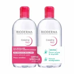 Міцелярна очищувальна вода H2O без ароматизаторів BioDerma Crealine очищувальна вода H2O 2х500мл: ціни та характеристики