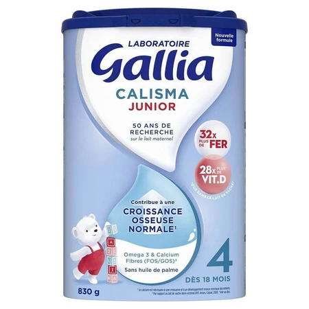 Gallia Junior 4 Молочная смесь с 18 месяцев 830 г: цены и характеристики