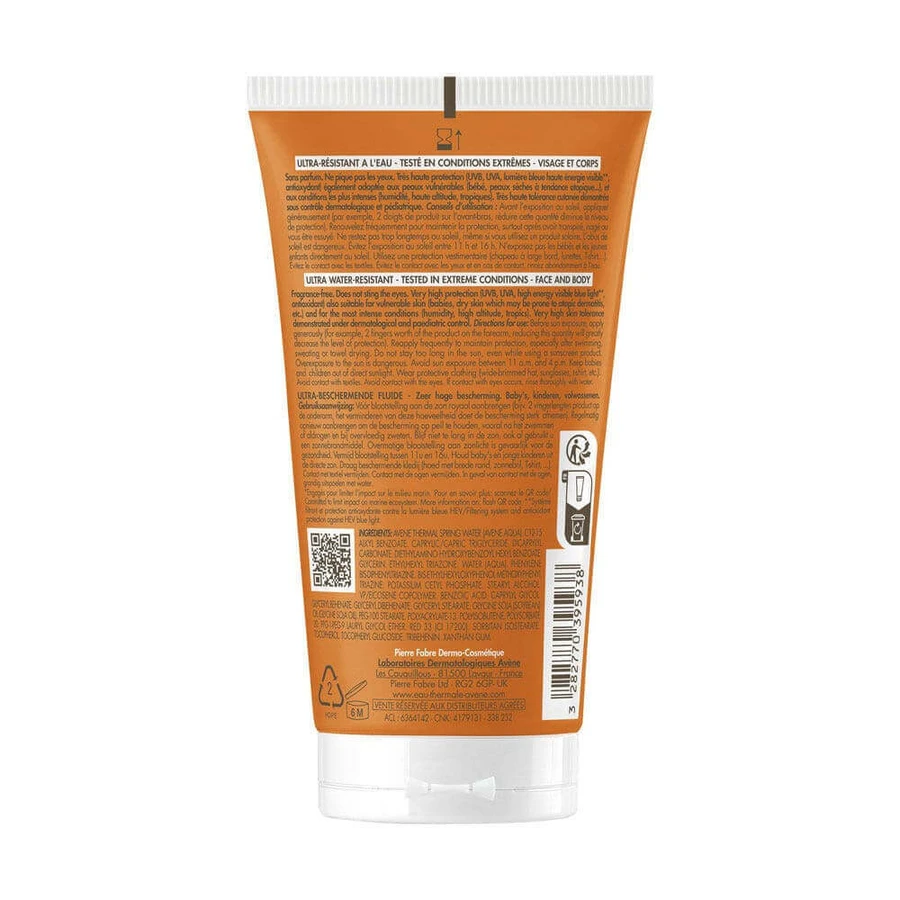 Avène Solari Fluide Ultra Protection Intense Protect SPF50+ 150ml: цены и характеристики