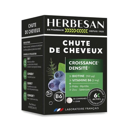 Herbesan Chute De Cheveux 30 Comprimés: ціни та характеристики