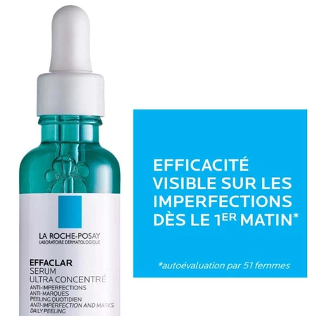 La Roche-Posay Effaclar Сироватка для обличчя проти недосконалостей шкіри, схильної до акне, 30 мл: ціни та характеристики