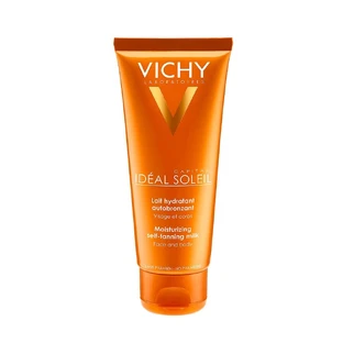 Зволожуюче молочко для автозасмаги для обличчя та тіла Vichy Ideal Soleil 100 мл