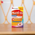 Полівітамінний захист Forté Pharma MultiVit'4G з цинком та вітаміном D 60 таблеток: ціни та характеристики