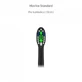 TrueLife SonicBrush Compact Heads Black Стандартные сменные насадки 8 шт.