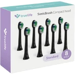 TrueLife SonicBrush Compact Heads Black Стандартные сменные насадки 8 шт.: цены и характеристики