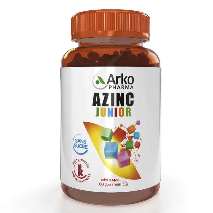 Arkopharma Azinc Junior 9 витаминов Multivit 60 жевательных конфет: цены и характеристики