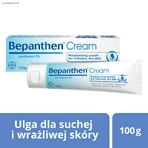 Bepanthen Cream, спеціалізований крем для сухої та подразненої шкіри, від 3 років, 100 г: ціни та характеристики