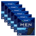Набор Tena Men Active Fit, анатомические стельки для мужчин, Extra Light Black, 6 x 14 шт.: цены и характеристики