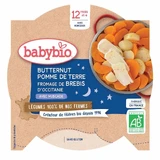 Babybio Овощная ночная тарелка Bio Butternut squash и красный картофель с 12 месяцев 230 г