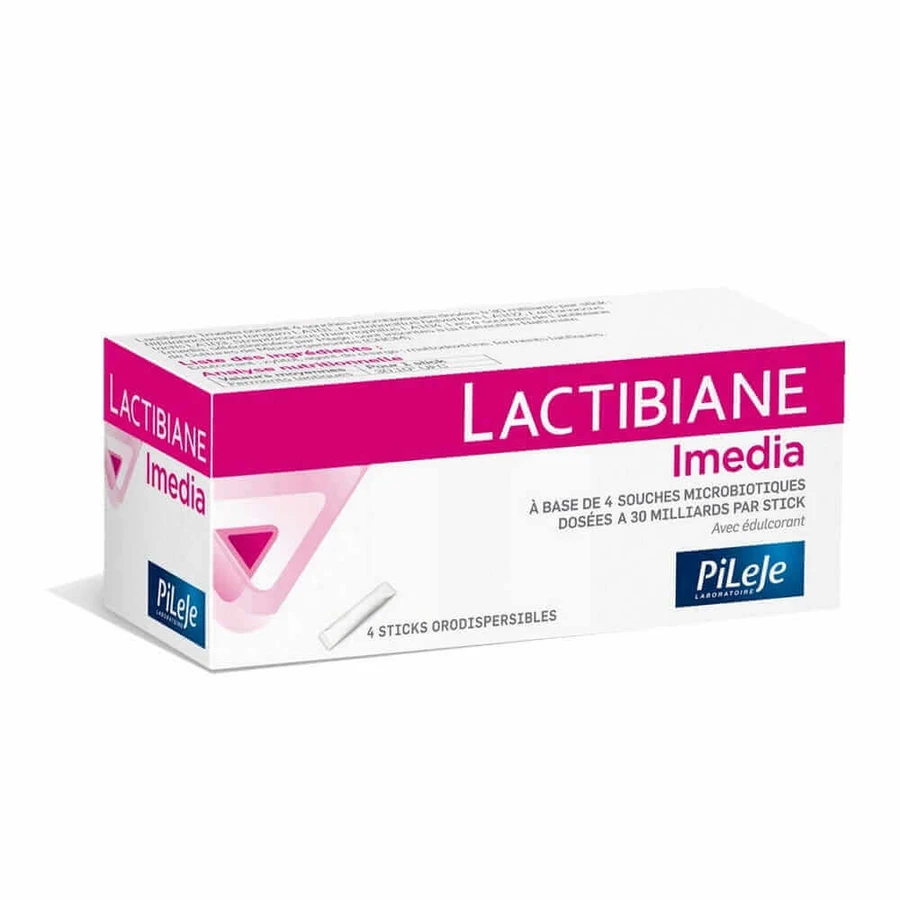 Лактибиан Имедиа Pileje Lactibiane Imedia порошок, стик, №4: цены и характеристики