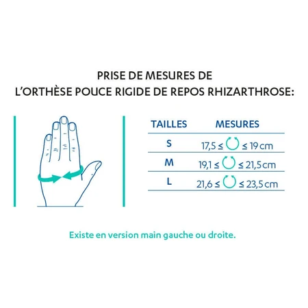 Epitact Orthèse Pouce Rigide De Repos Main Gauche x1: цены и характеристики