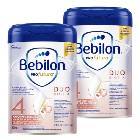 Набір Bebilon Profutura Duo Biotik 4, поживна молочна суміш, після 2 років, 2 х 800 г: ціни та характеристики