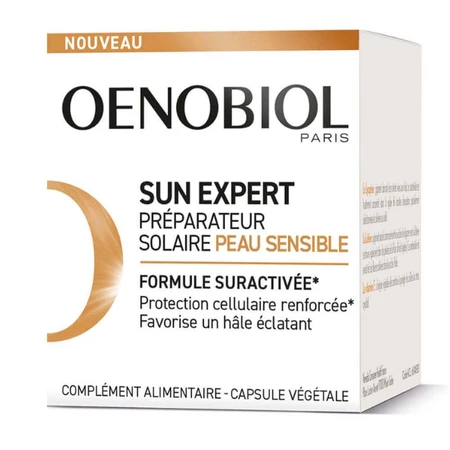 Энобиол Sun Expert Солнечный тепловой насос для чувствительной кожи 30 капсул: цены и характеристики