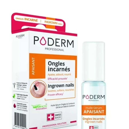 Poderm Успокаивающая масляная сыворотка для чувствительных ногтей Ongles Incarnés 8 мл: цены и характеристики