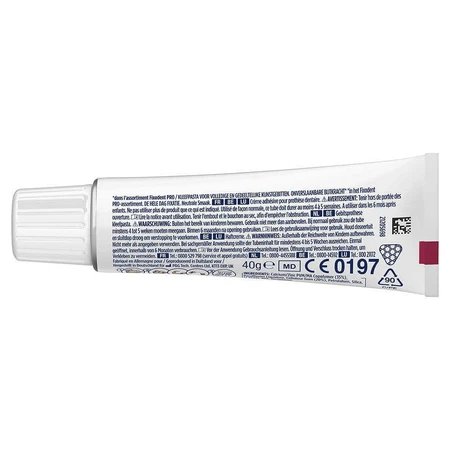 Fixodent Pro plus Крем для адгезивного клею для зубних протезів Міцна фіксація 40г: ціни та характеристики