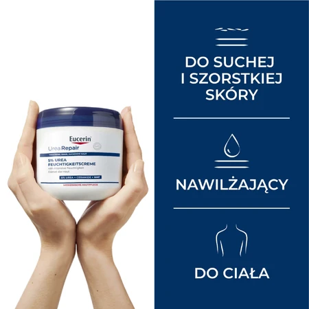 Eucerin UreaRepair, увлажняющий крем для тела с 5% мочевины, 450 мл: цены и характеристики