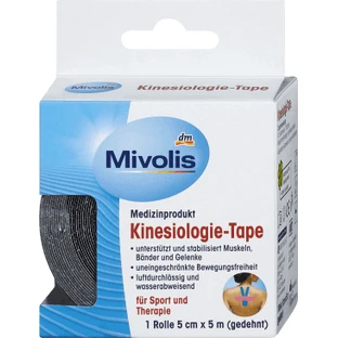 Mivolis Кинезиологическая лента 5 м, 1 шт