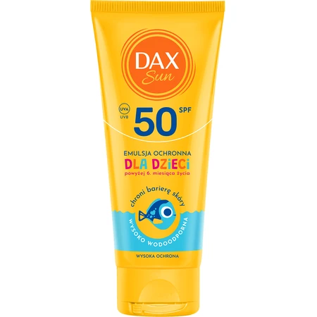 DAX Sun, emulsie protectoare, pentru copii, SPF 50, 100 мл: цены и характеристики