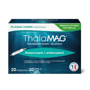 Thalamag Plasma marine, ізотонічний, відновлюючий та антиоксидантний засіб, 20 ампул