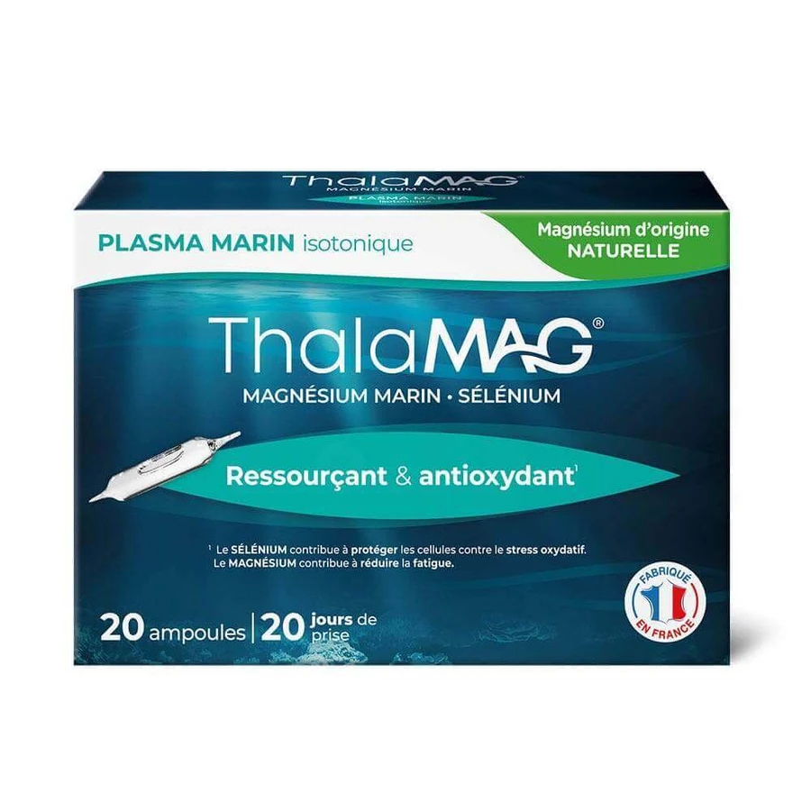 Thalamag Plasma marine, ізотонічний, відновлюючий та антиоксидантний засіб, 20 ампул: ціни та характеристики