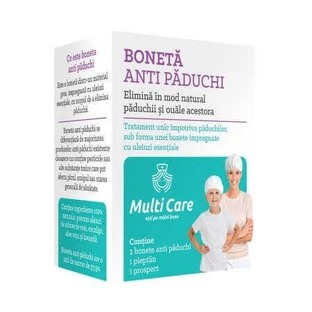 Набір протипедикульозний Self Care: Шапочка, 2 шт.+ гребінець Multi Care