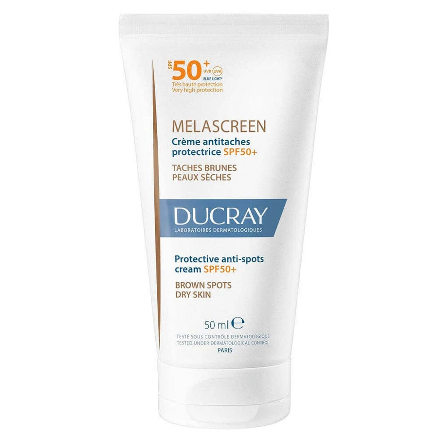 Ducray Melascreen Захисний крем проти темних плям SPF50+ від коричневих плям 50 мл: ціни та характеристики