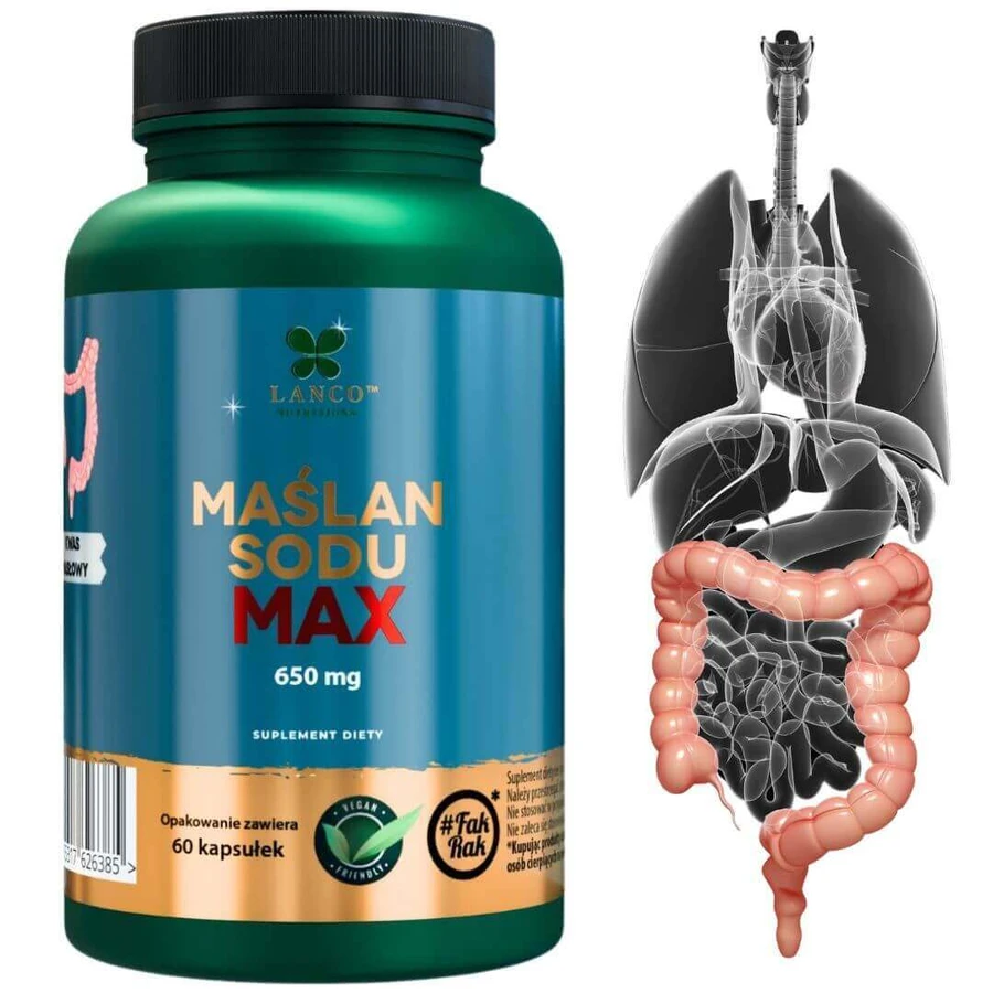 Lanco Nutritions Sodium Butyrate Max, 60 капсул: цены и характеристики