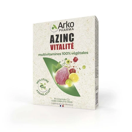 Аркофарма Азин Мультивітаміни Vitality 30 таблеток: ціни та характеристики