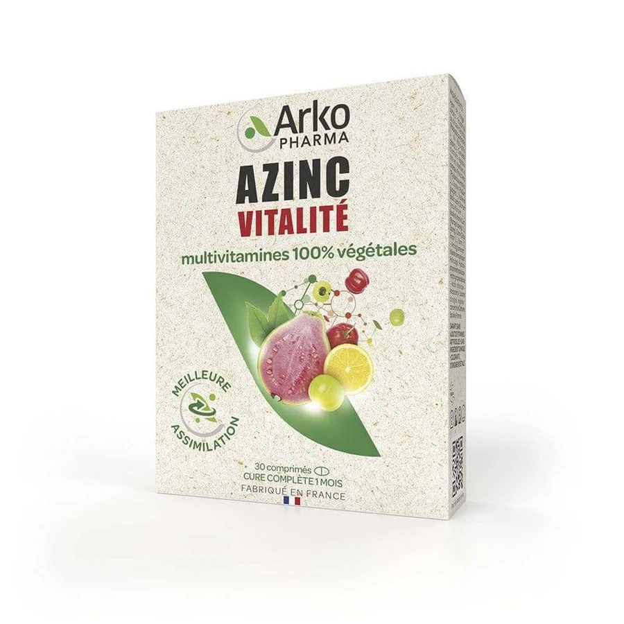 Аркофарма Азин Мультивітаміни Vitality 30 таблеток: ціни та характеристики