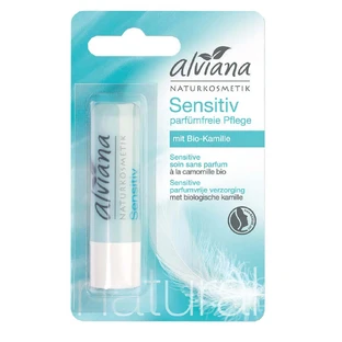 Alviana Sensitive Неароматизированный бальзам для губ с ромашкой 4,5 г