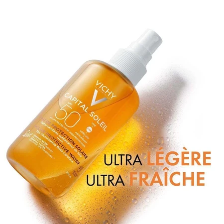 Vichy Capital Soleil Protective Sun Water SPF 50 Интенсивный загар 200 мл: цены и характеристики