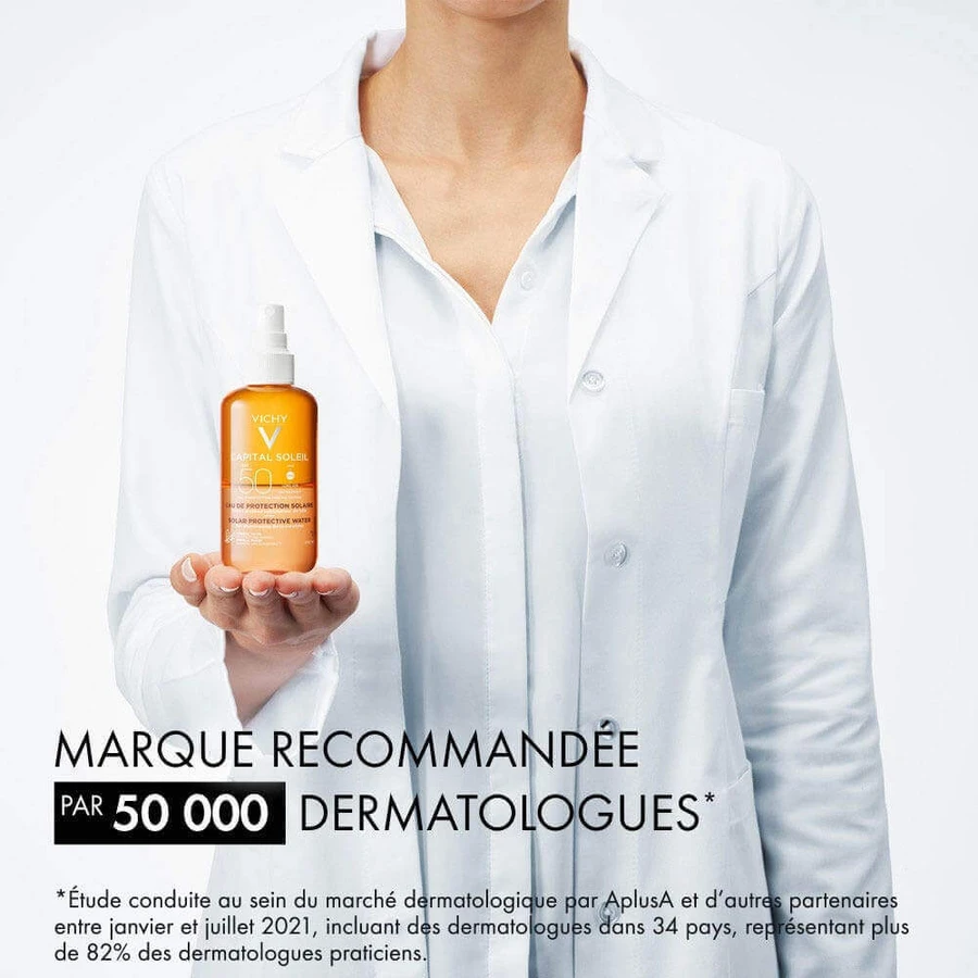 Vichy Capital Soleil Protective Sun Water SPF 50 Интенсивный загар 200 мл: цены и характеристики