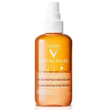 Vichy Capital Soleil Protective Sun Water SPF 50 Интенсивный загар 200 мл: цены и характеристики